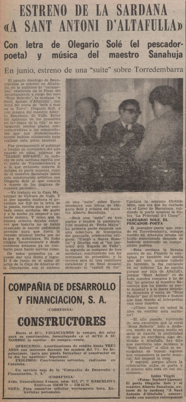 Diario Español - Tarragona y su Provincia - 26/09/1973