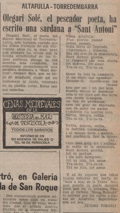 Diario Español - Tarragona y su Provincia - 30/11/1972