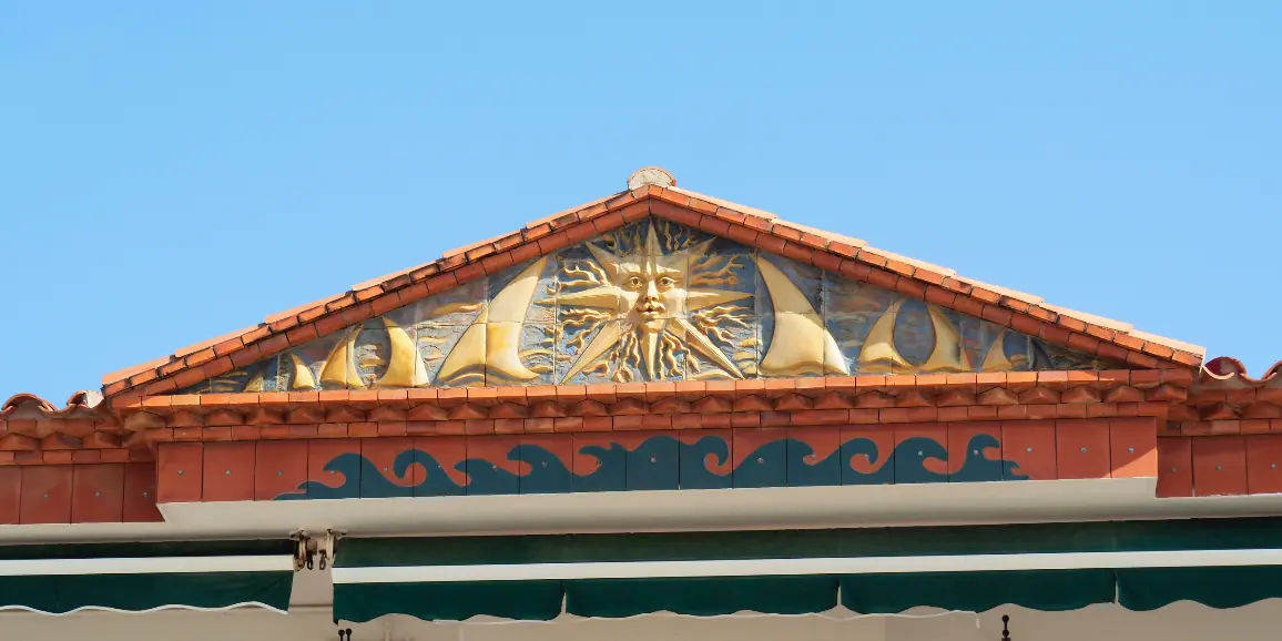 Plaça dels vents Altafulla